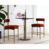 Seneca Fabric Upholstered Counter Stool