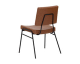 Brinley Leather Upholstered Armless Dining Chair