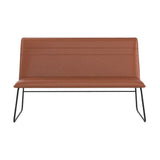 Huxley Leather Upholstered Banquette