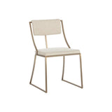 Makena Fabric Upholstered Armless Dining Chair