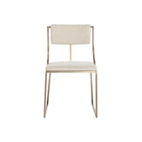 Makena Fabric Upholstered Armless Dining Chair