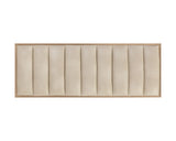 Farley Leather Upholstered Charming Backless Bench