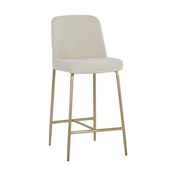 Zeke Fabric Upholstered Counter Stool