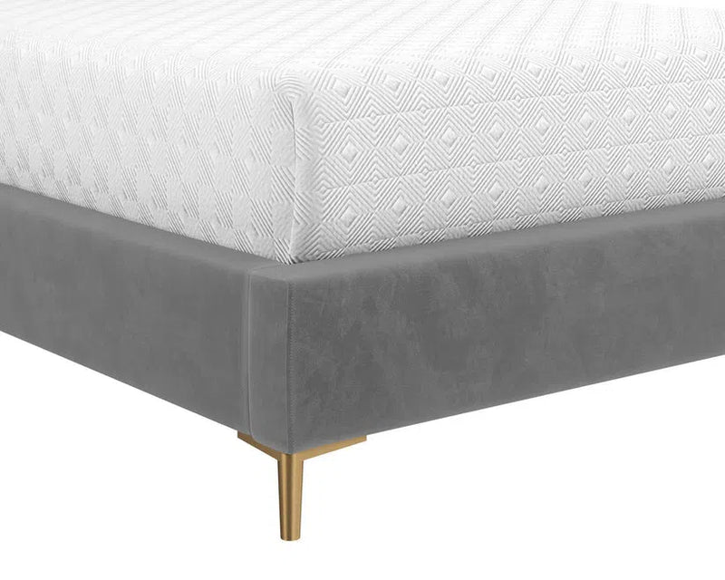 Harris Fabric Upholstered Modern Bed