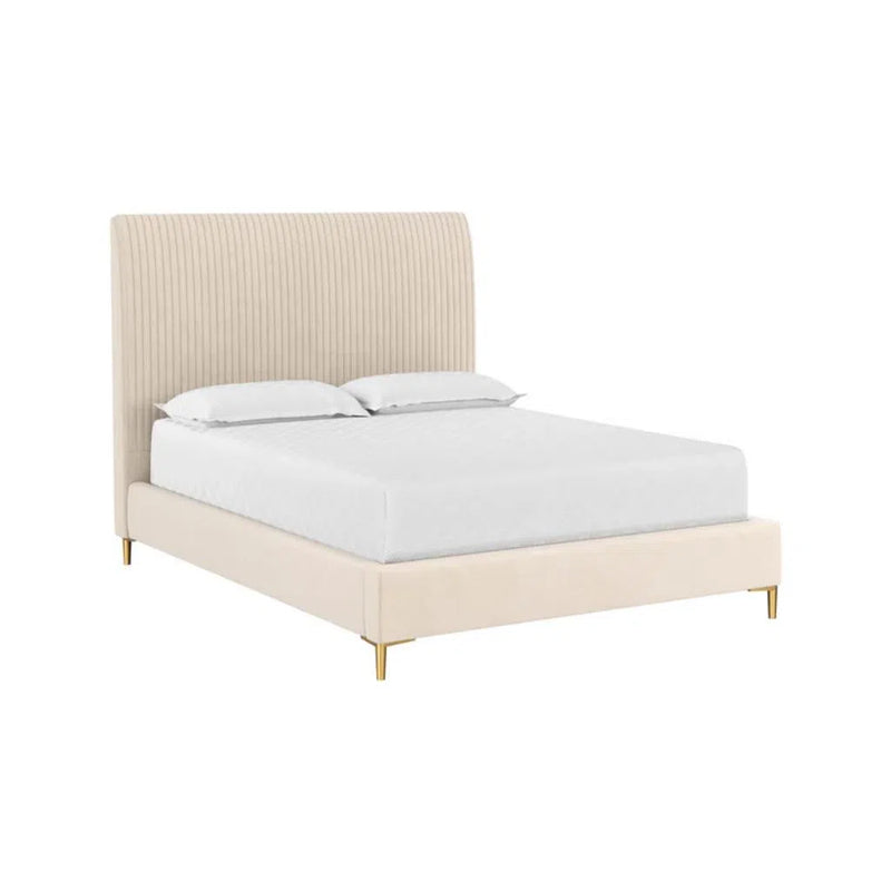 Harris Fabric Upholstered Modern Bed