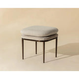 Koffi Fabric Contemporary Stool