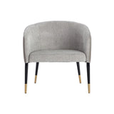 Asher Leather Upholstered Lounge Chair