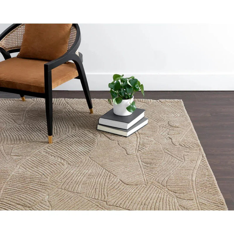 Calathea Hand-Tufted Viscose Rug