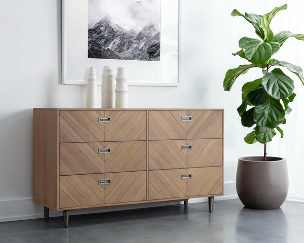 Greyson Handcrafted Wooden Dresser