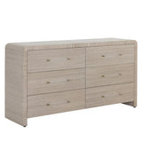 Atherton Dresser Sand Modern Style With Soft Closing Drawers