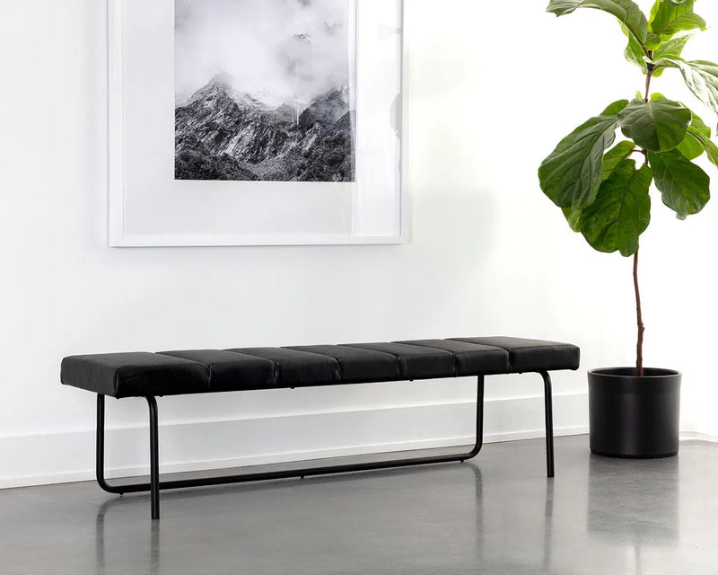 Casimir Upholstered Modern Backless Bench