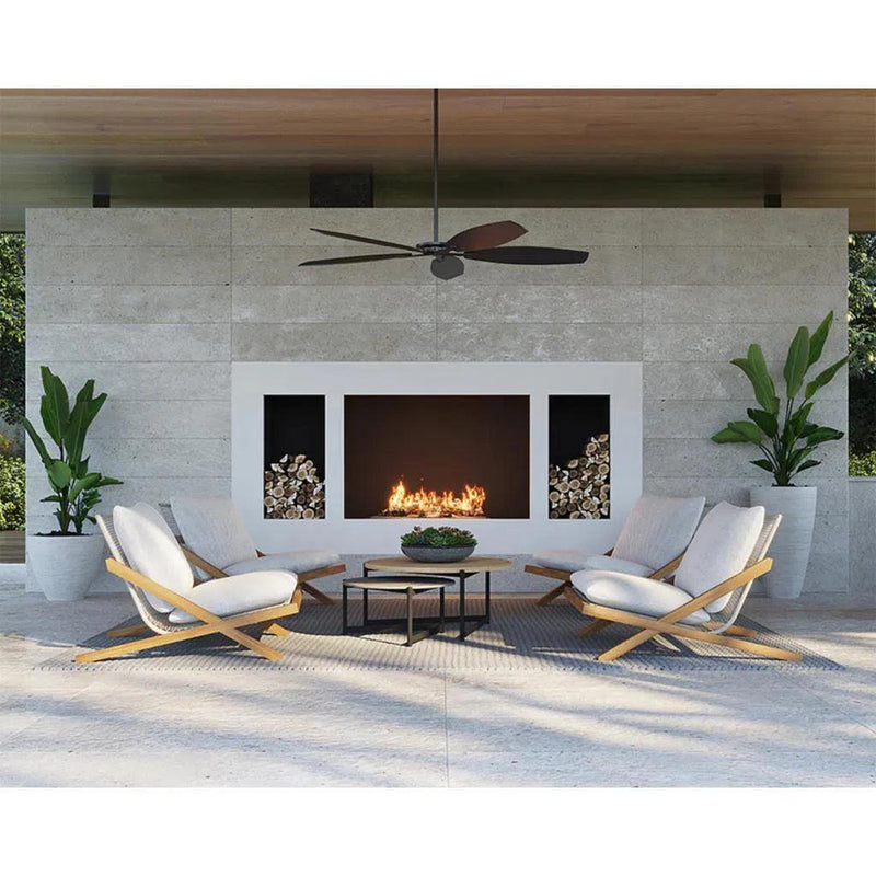 Bari Fabric Outdoor Lounge Chair