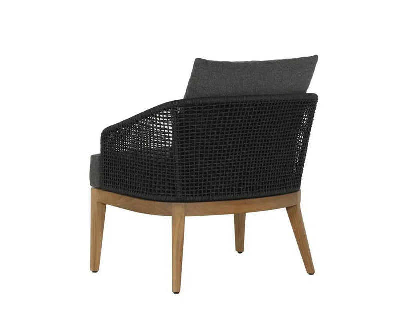 Capri Fabric Outdoor Lounge Chair