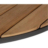 Rimini Coffee Table Modern Teak Wood And Aluminum