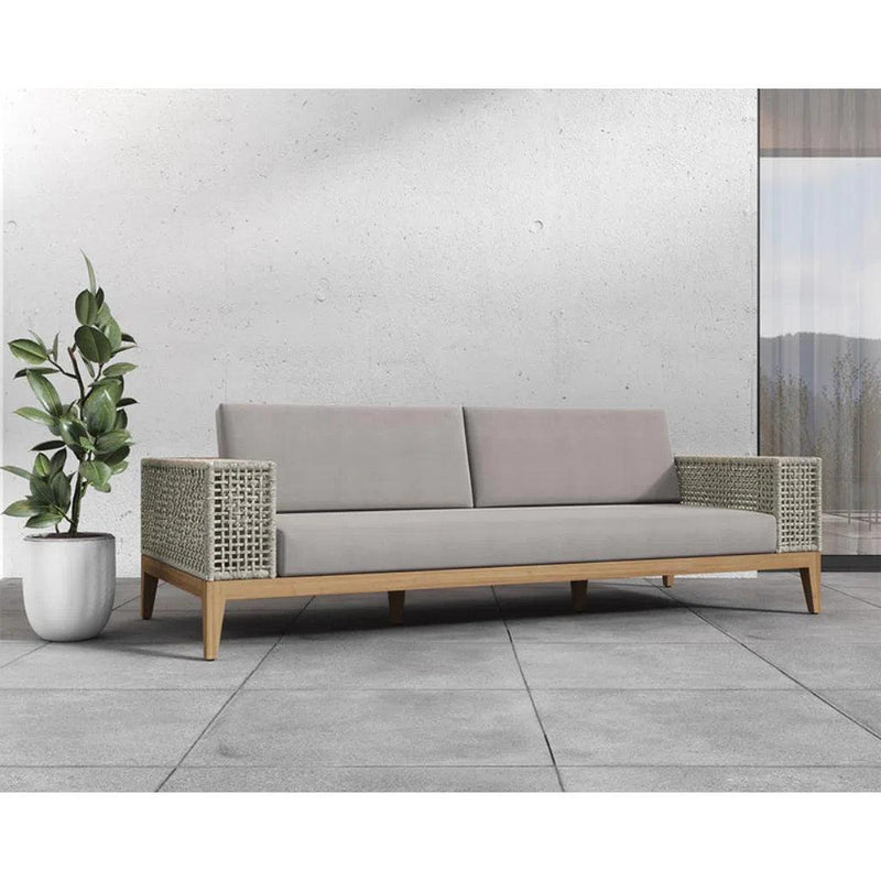 Salerno Fabric Outdoor Sofa