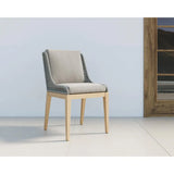 Sorrento Fabric Outdoor Armless Dining Chair