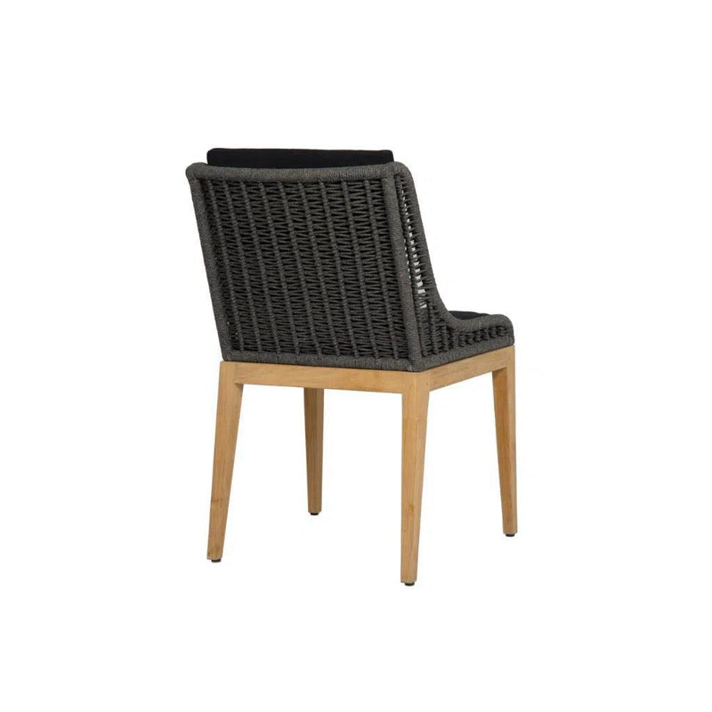 Sorrento Fabric Outdoor Armless Dining Chair