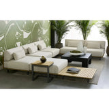 Geneve Aluminum Based Wooden Outdoor Coffee Table