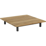 Geneve Aluminum Based Wooden Outdoor Coffee Table