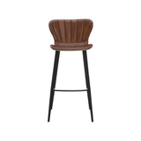 Arabella Leather Upholstered Barstool