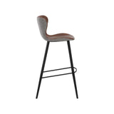 Arabella Leather Upholstered Barstool