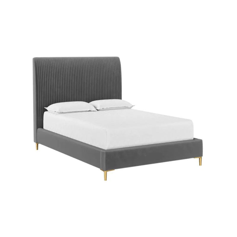 Harris Fabric Upholstered Modern Bed