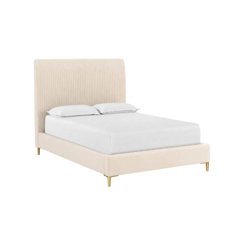 Harris Fabric Upholstered Modern Bed