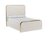 Tometi Fabric Upholstered Modern Bed