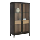 Cecilia Display Cabinet Mid-Century Design With Glass Doors