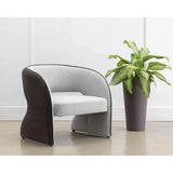 Rosalia Fabric Upholstered Lounge Chair