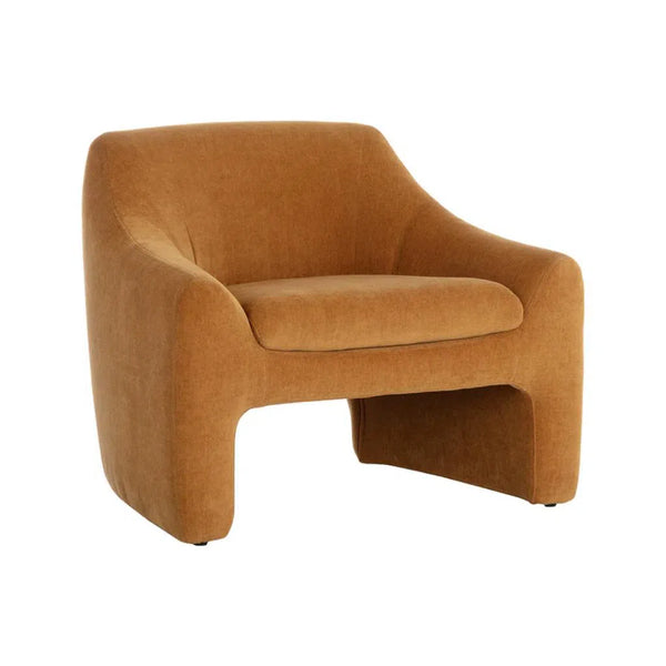 Nevaeh Fabric Upholstered Lounge Chair