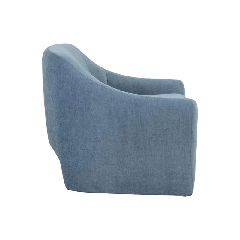 Nevaeh Fabric Upholstered Lounge Chair