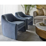 Nevaeh Fabric Upholstered Lounge Chair