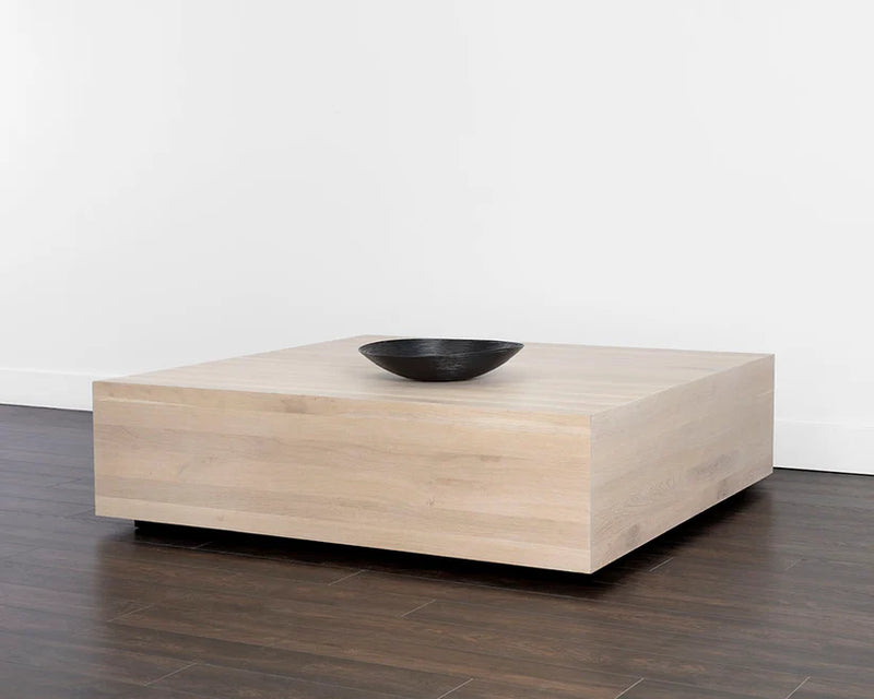 Frezco Minimalist Designed Wooden Coffee Table