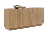 Cove Wooden Scandinavian Designed Sideboard