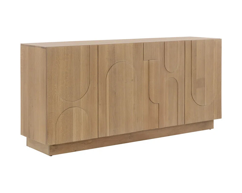 Cove Wooden Scandinavian Designed Sideboard