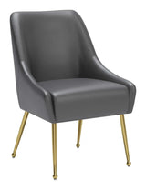 Maxine Polyester Upholstered Armless Dining Chair