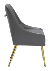 Maxine Polyester Upholstered Armless Dining Chair