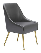 Maxine Polyester Upholstered Armless Dining Chair