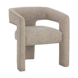 Krasner Dining Armchair Modern Design Rhapsody Sand Finish