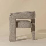 Krasner Dining Armchair Modern Design Rhapsody Sand Finish