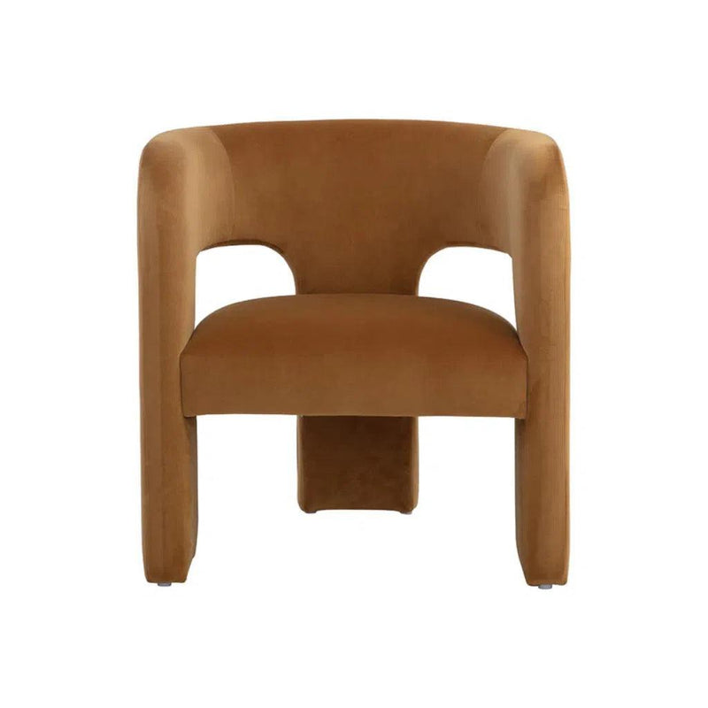 Isidore Fabric Upholstered Lounge Chair