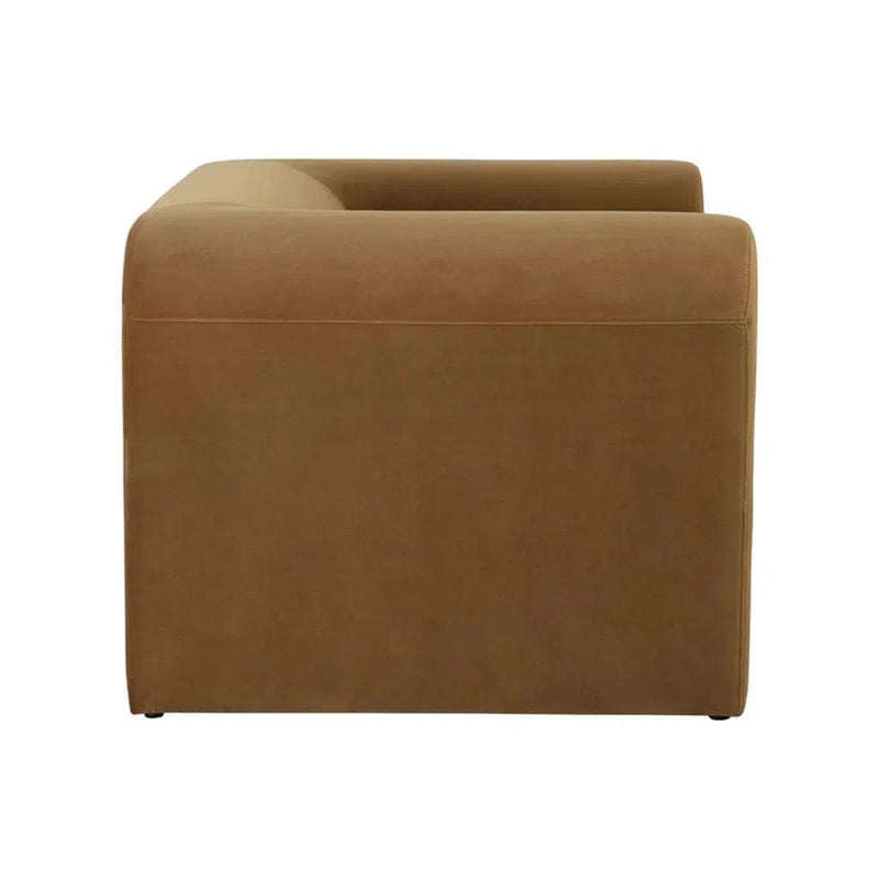 Ionic Fabric Upholstered Armchair