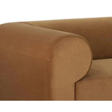 Ionic Fabric Upholstered Armchair