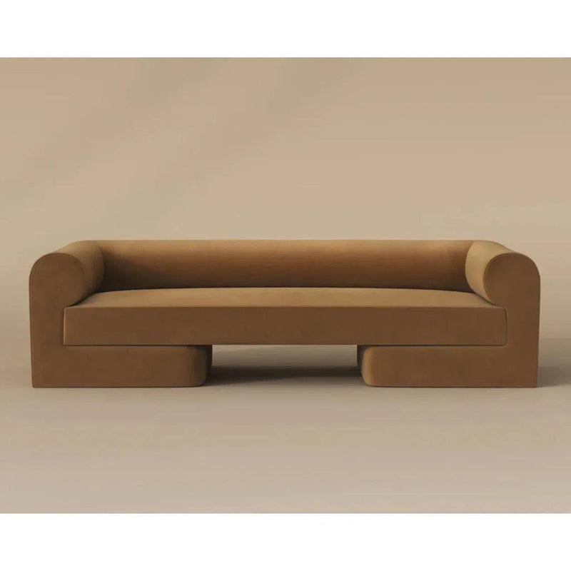 Ionic Fabric Upholstered Sofa