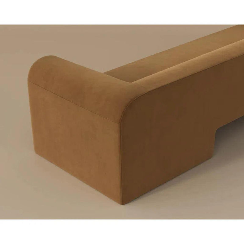 Ionic Fabric Upholstered Sofa