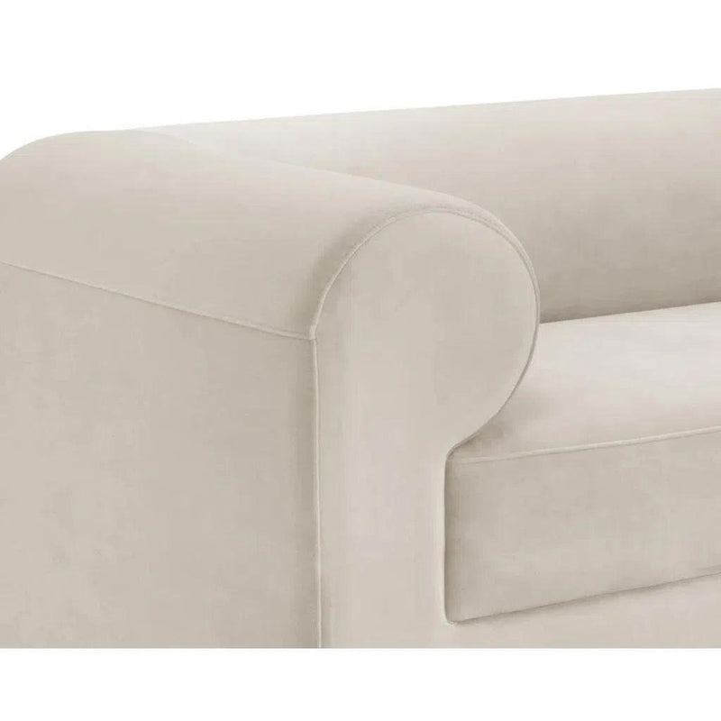 Ionic Fabric Upholstered Sofa