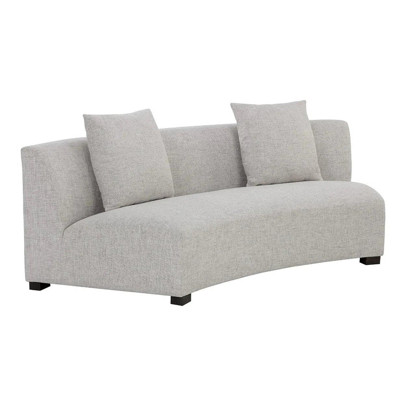 Sarasota Modular Sofa Rhapsody Greige With Throw Pillows