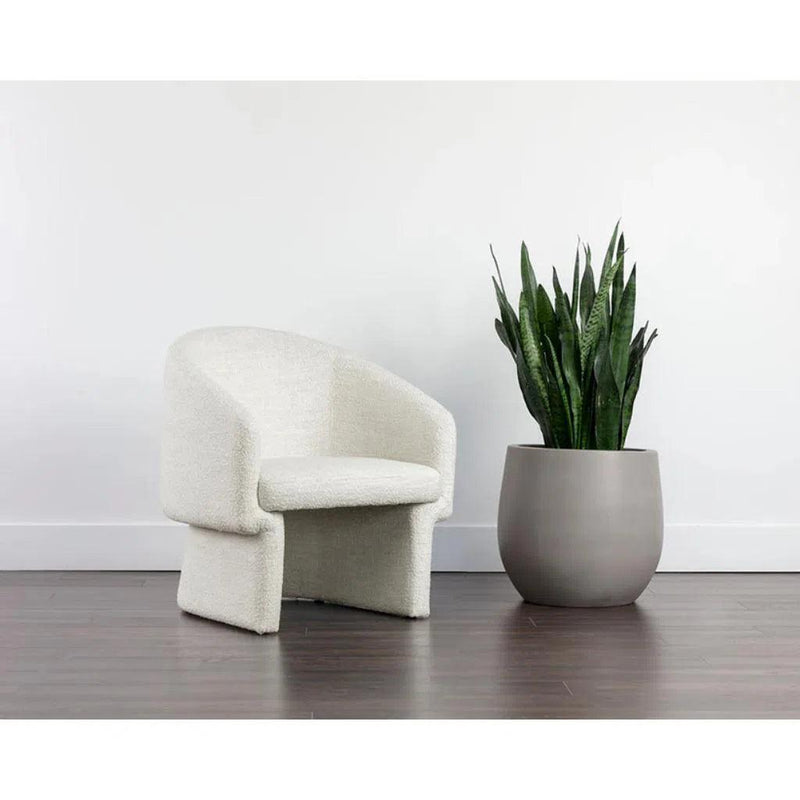 Lauryn Fabric Upholstered Lounge Chair