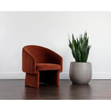 Lauryn Fabric Upholstered Lounge Chair